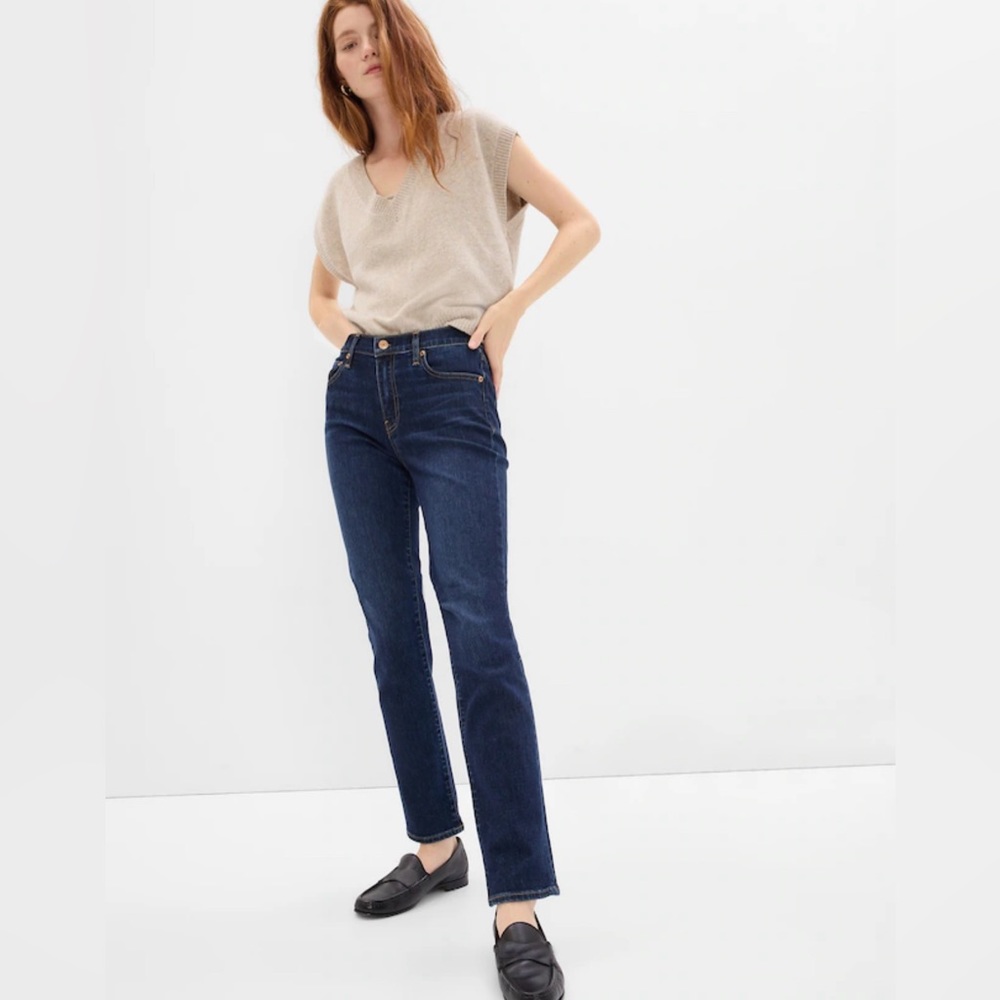 Gap Jeans Womens sz 2 Blue Denim Classic Regular Fit